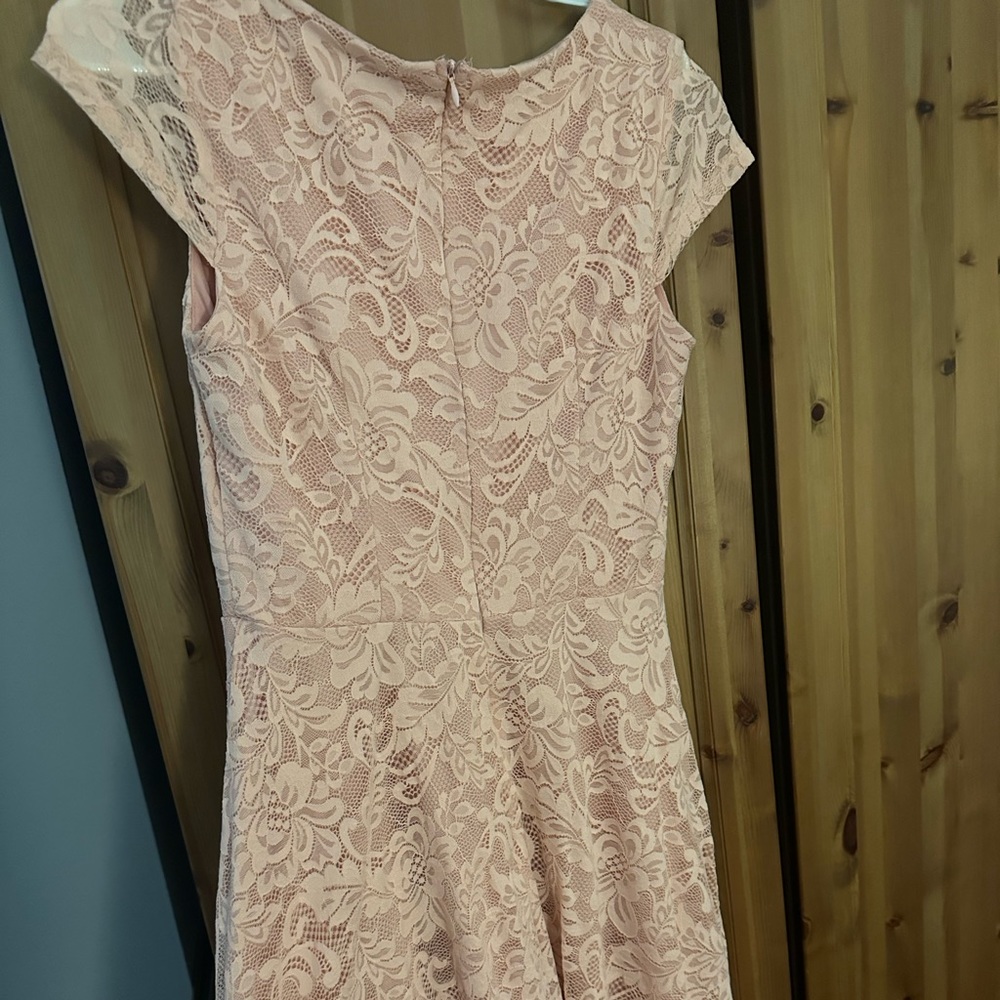 Pink Floral Dress